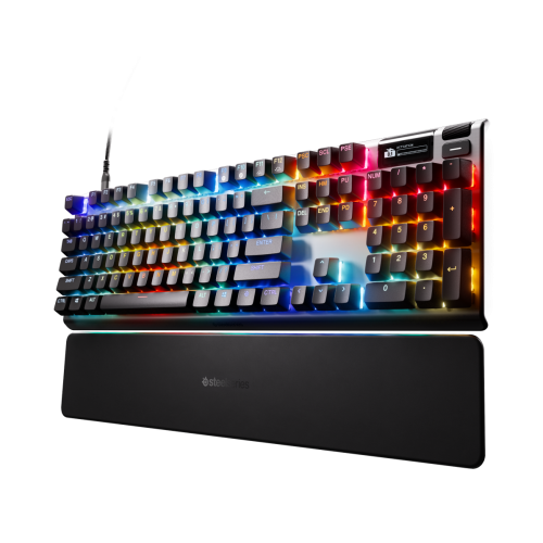 20734-Steelseries APEX PRO GEN 3 teclado Juego USB Ingles de EE. UU. Negro