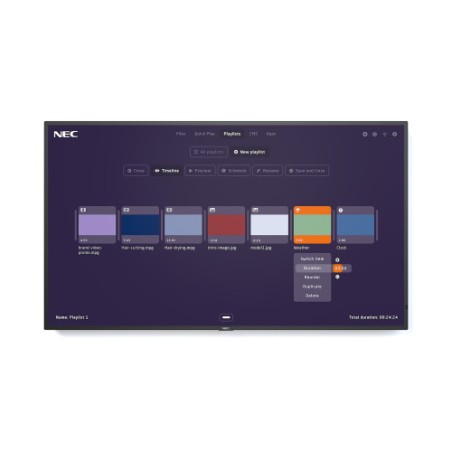 20768-NEC MultiSync ME501-MPi4 127 cm (50") LCD 400 cd / m2 4K Ultra HD Procesador incorporado 18/7