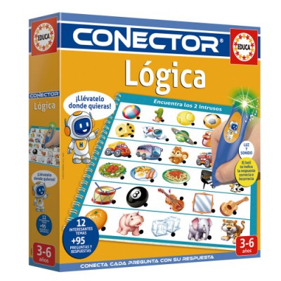 JUEGO CONECTOR LOGICA EDUCA BORRAS 20085