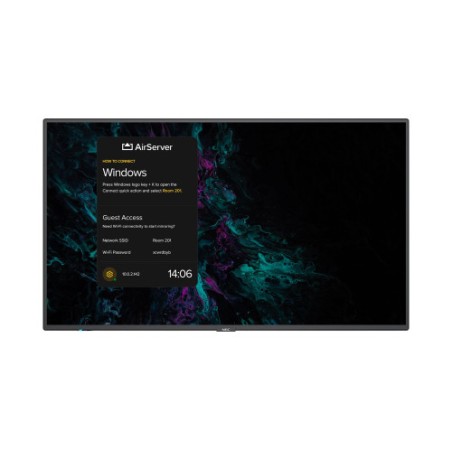 20819-NEC MultiSync M431 Pantalla plana para senalizacion digital 109,2 cm (43") IPS Wifi 500 cd / m2 Negro 24/7