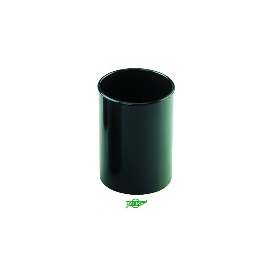 2090-CUBILETE DE PLASTICO 78 MM. DIAMETRO X 100 MM. ALTO OPACO NEGRO FAIBO 205-02 2090-CUBILETE DE PLASTICO 78 MM. DIAMETRO X 100 MM. ALTO OPACO NEGRO FAIBO 205-02