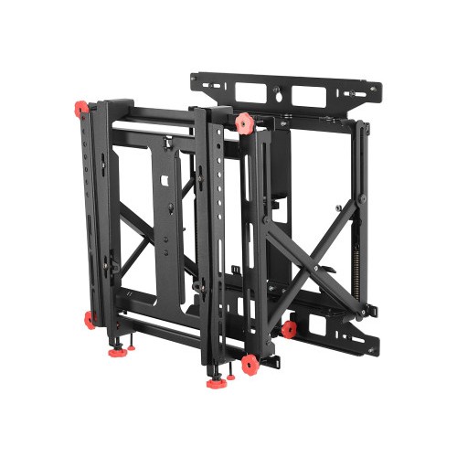 20963-Peerless DS-VW775-QR soporte para pantalla de senalizacion 152,4 cm (60") Negro