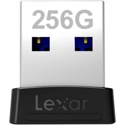 Lexar JumpDrive S47 unidad flash USB 256 GB USB tipo A 32 Gen 1 31 Gen 1 Negro Plata