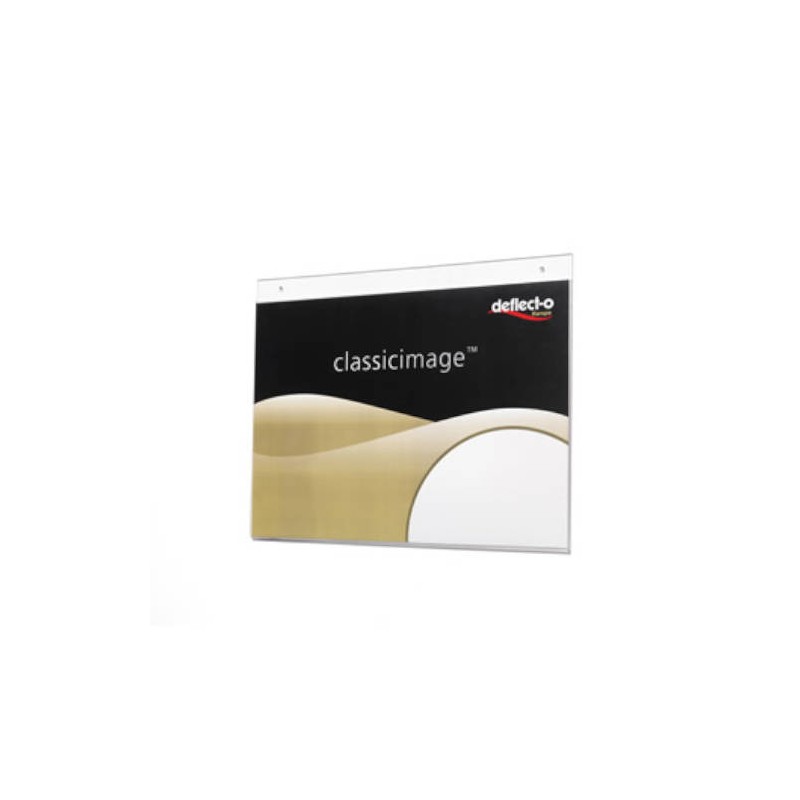 2111-EXPOSITOR DE PARED FORMATO A4 HORIZONTAL DEFLECTO 46901