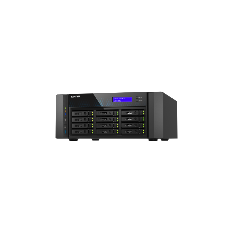 21169-QNAP TS-H1277AFX-R7-32G servidor de almacenamiento NAS Torre AMD RyzenT 7 32 GB DDR5 0 TB QuTS hero Negro 21169-QNAP TS-H1277AFX-R7-32G servidor de almacenamiento NAS Torre AMD RyzenT 7 32 GB DDR5 0 TB QuTS hero Negro
