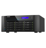 21169-QNAP TS-H1277AFX-R7-32G servidor de almacenamiento NAS Torre AMD RyzenT 7 32 GB DDR5 0 TB QuTS hero Negro