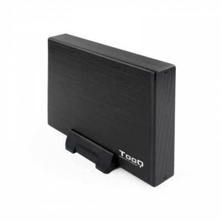 21191-TooQ CAJA HDD 3,5" SATA A USB 2.0/3.0 NEGRA