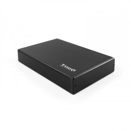 21192-TooQ CAJA HDD 3,5" SATA A USB 2.0/3.0 NEGRA