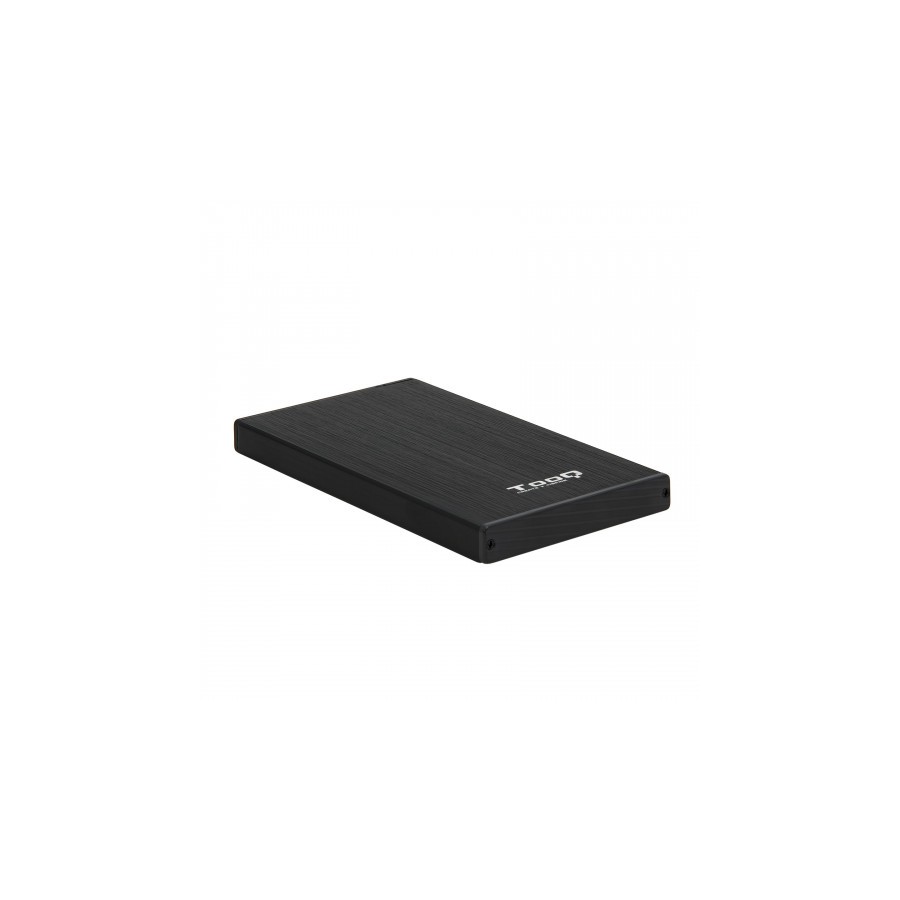 21195-TooQ CAJA HDD 2,5" SATA A USB 2.0/USB 3.0 NEGRA