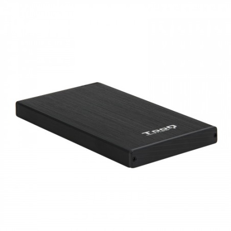21195-TooQ CAJA HDD 2,5" SATA A USB 2.0/USB 3.0 NEGRA
