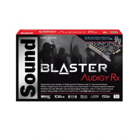 21239-Creative Labs Sound Blaster Audigy Rx Interno 7.1 canales PCI-E