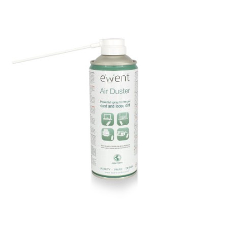 21254-Ewent EW5601 kit de limpieza para computadora Lugares dificiles de alcanzar Limpiador de aire comprimido para limp