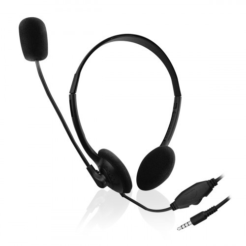 21268-Ewent EW3567 auricular y casco Auriculares Diadema Negro