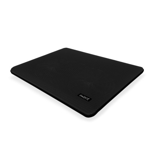 21277-Ewent EW1256 almohadilla fria 43,2 cm (17") 1000 RPM Negro