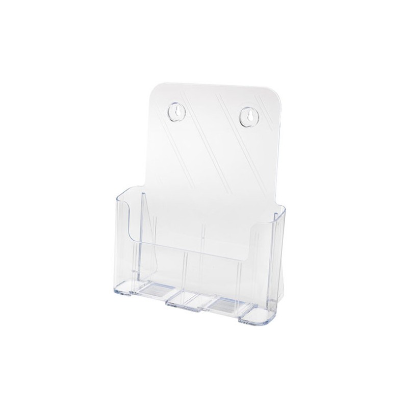 2130-Deflecto 77001 estanteria para libros 1 estanterias Transparente