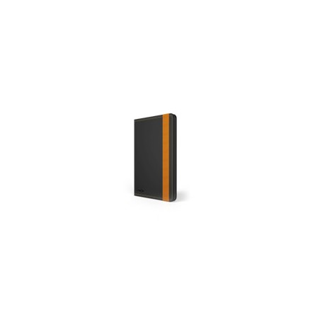 21336-Ziron LY027 funda para tablet 17,8 cm (7") Folio Negro, Naranja