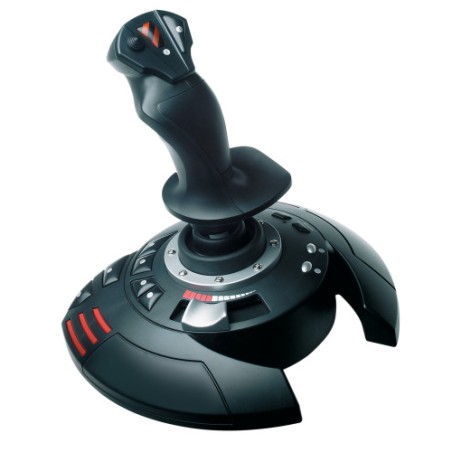21360-Thrustmaster T.Flight Stick X Negro, Rojo, Plata USB Palanca de mando Analogico PC, Playstation 3