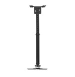 21391-TooQ SOPORTE UNIVERSAL DE TECHO GIRATORIO 360o E INCLINABLE PARA PROYECTOR NEGRO