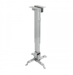 21394-TooQ SOPORTE UNIVERSAL INCLINABLE DE TECHO PARA PROYECTOR PLATA