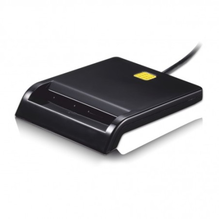21396-TooQ LECTOR DE TARJETA DNIe EXTERNO USB 2.0 NEGRO