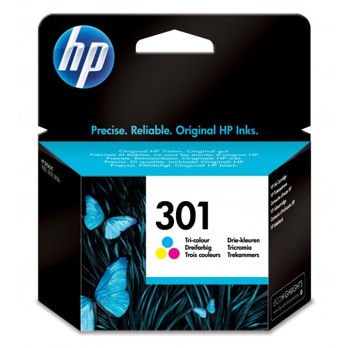 21422-HP 301 CARTUCHO DE TINTA HP301 TRICOLOR (CH562EE)