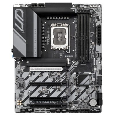 GIGABYTE Placa base Z890 UD WIFI6E Compatible con CPUs Intel Core Ultra Serie 2 VRM de 1212 fases hasta 8800MHz DDR5 OC 1xPCIe 