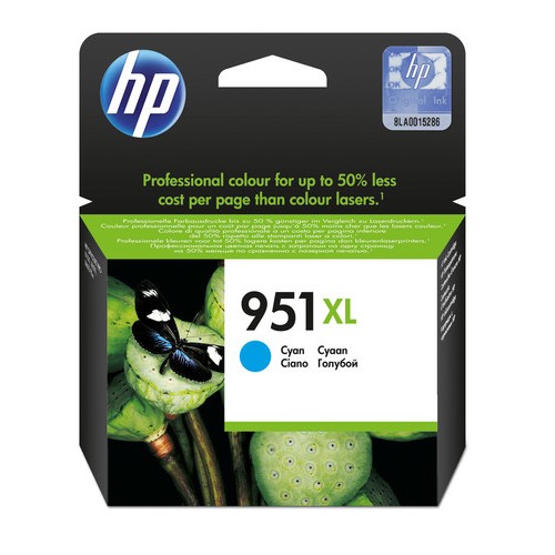 21446-HP 951XL CARTUCHO DE TINTA HP951XL CIAN (CN046AE)