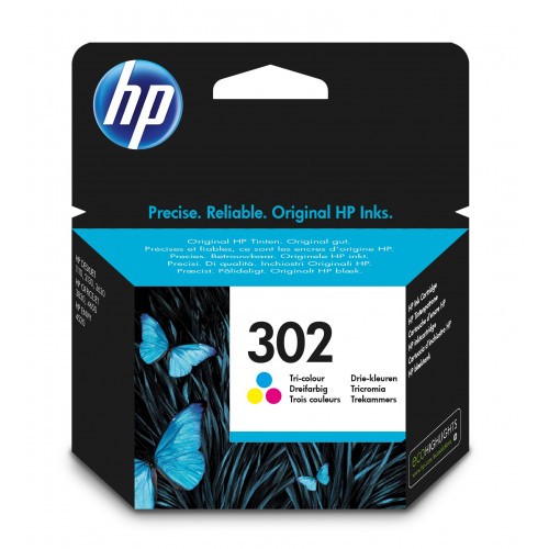 21462-HP 302 CARTUCHO DE TINTA HP302 TRICOLOR (F6U65AE)