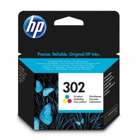 21462-HP 302 CARTUCHO DE TINTA HP302 TRICOLOR (F6U65AE)