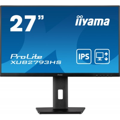 iiyama ProLite XUB2793HS B7 pantalla para PC 686 cm 27 1920 x 1080 Pixeles Full HD LED Negro