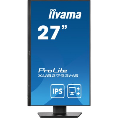 iiyama ProLite XUB2793HS B7 pantalla para PC 686 cm 27 1920 x 1080 Pixeles Full HD LED Negro