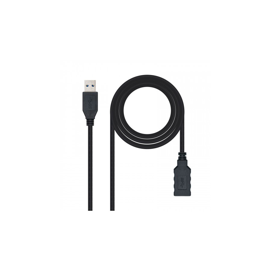 21489-Nanocable CABLE USB 3.0, TIPO A/M-A/H, NEGRO, 2.0 M 21489-Nanocable CABLE USB 3.0, TIPO A/M-A/H, NEGRO, 2.0 M
