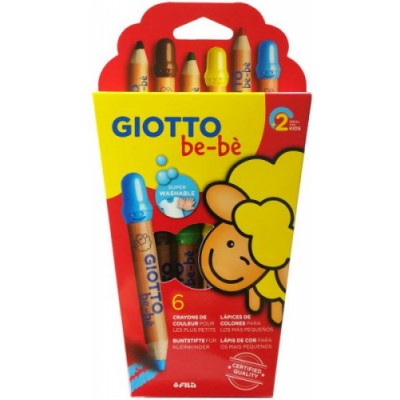 ESTUCHE 6 LaPICES BE Be SuPER SACAPUNTAS GIOTTO F46960000