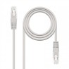 21575-Nanocable CABLE RED LATIGUILLO RJ45 CAT.6 UTP AWG24, 10 M