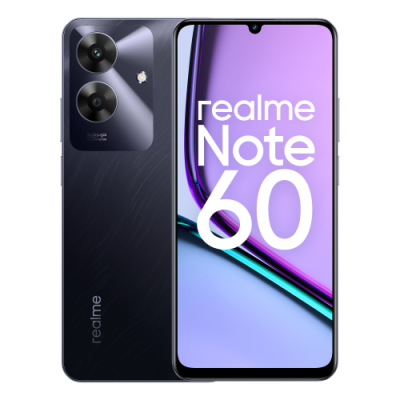 realme Note 60 171 cm 674 SIM doble Android 14 4G USB Tipo C 4 GB 128 GB 5000 mAh Negro Color marmol