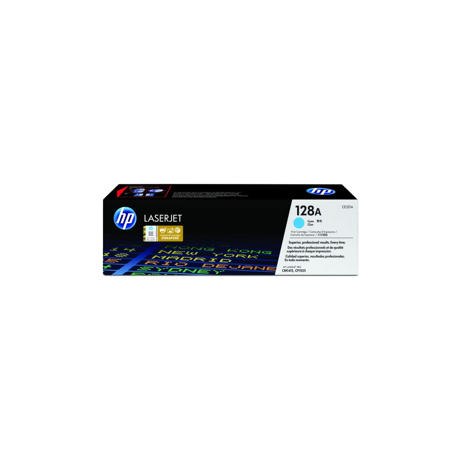 21663-HP 128A TONER HP128A CIAN (CE321A) 21663-HP 128A TONER HP128A CIAN (CE321A)