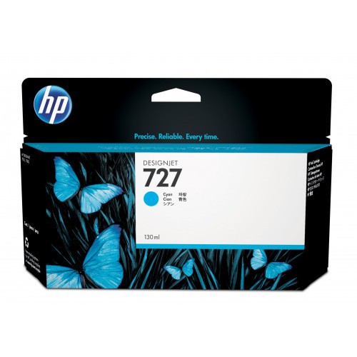 21677-HP Cartucho de tinta DesignJet 727 cian de 130 ml