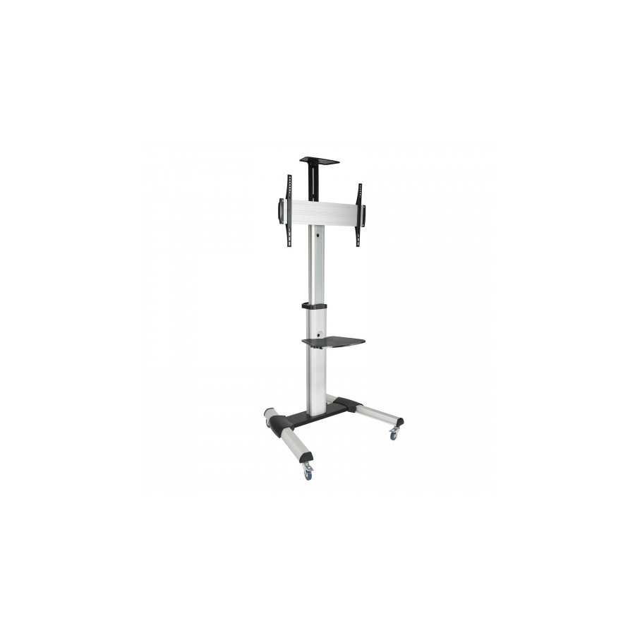 21710-TooQ FS1870M-B signage display mount 94 cm (37") Negro, Plata