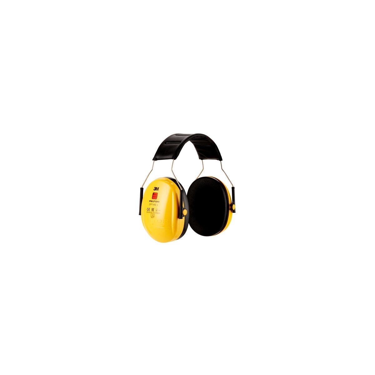 CASCOS OREJERAS ACOLCHADAS CON DIADEMA PROTECCION AUDITIVA PELTOR OPTIME H510A 1 SNR 27DB AMARILLO 3M 7100334982