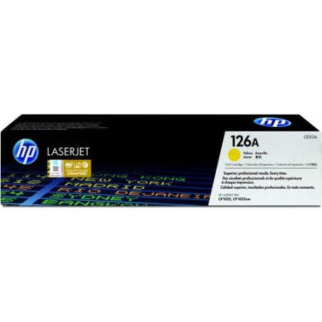 21759-HP 126A TONER HP126A AMARILLO (CE312A)