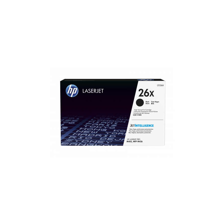21771-HP 26X TONER HP26X NEGRO (CF226X) 21771-HP 26X TONER HP26X NEGRO (CF226X)