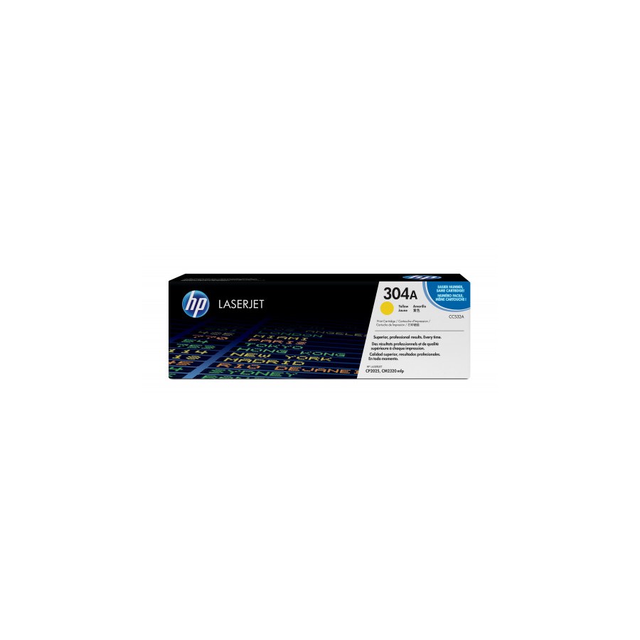 21802-HP 304A TONER HP304A AMARILLO (CC532A) 21802-HP 304A TONER HP304A AMARILLO (CC532A)