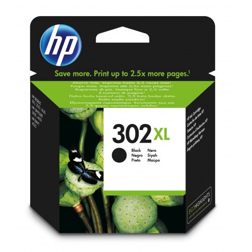 21810-CARTUCHO DE TINTA HP 302XL NEGRO/ALTA CAPACIDAD (F6U68AE)