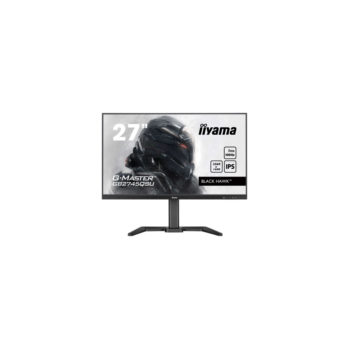 iiyama G MASTER GB2745QSU B2 pantalla para PC 686 cm 27 2560 x 1440 Pixeles Wide Quad HD LED Negro