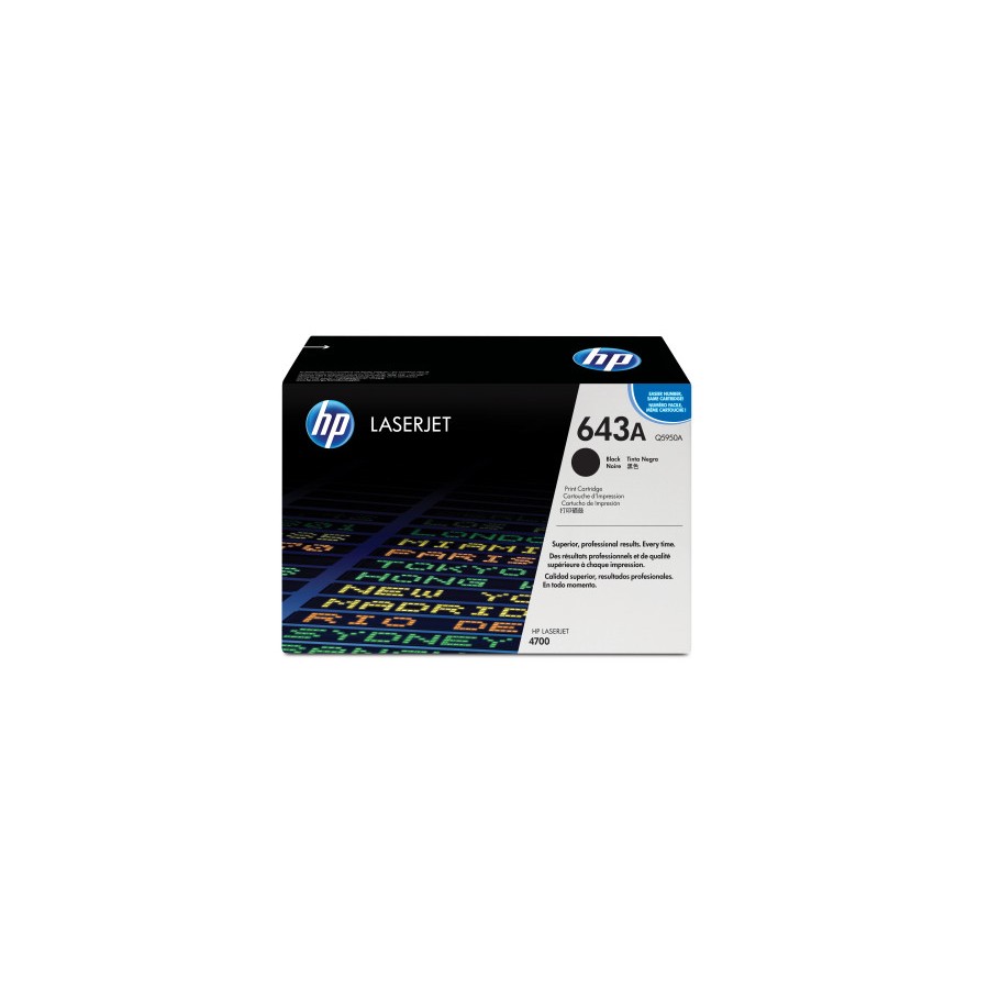 21846-HP 643A TONER HP643A NEGRO (Q5950A) 21846-HP 643A TONER HP643A NEGRO (Q5950A)