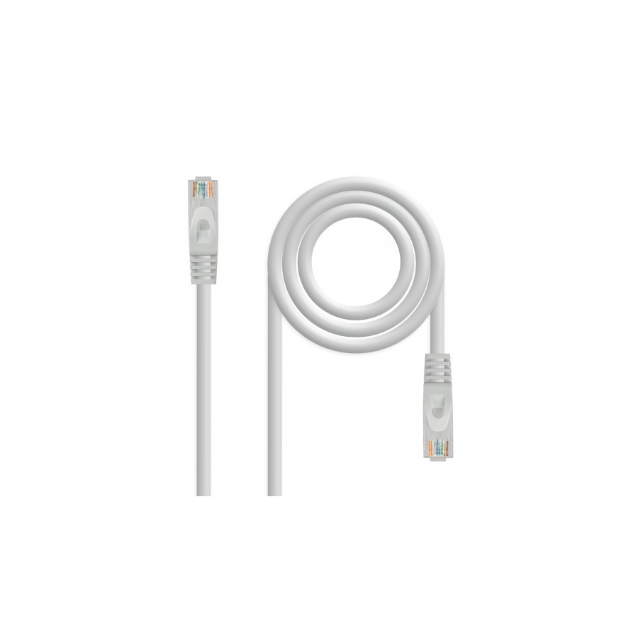 2185-Nanocable Cable de red latiguillo RJ45 LSZH Cat.6A UTP AWG24, Gris, 0.5 m 2185-Nanocable Cable de red latiguillo RJ45 LSZH Cat.6A UTP AWG24, Gris, 0.5 m
