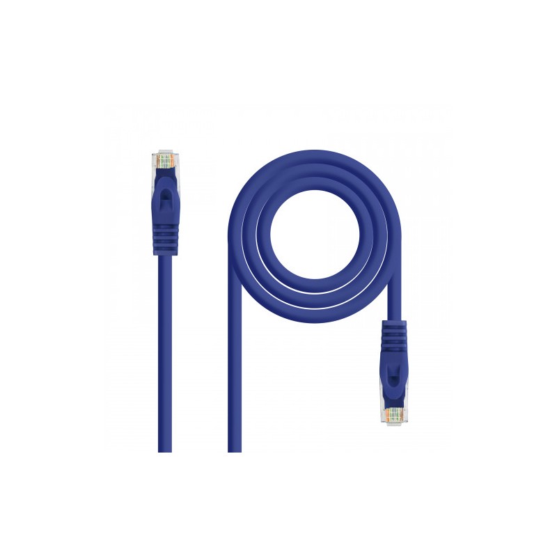 2187-Nanocable Cable de red latiguillo RJ45 LSZH Cat.6A UTP AWG24, Azul, 2.0m 2187-Nanocable Cable de red latiguillo RJ45 LSZH Cat.6A UTP AWG24, Azul, 2.0m