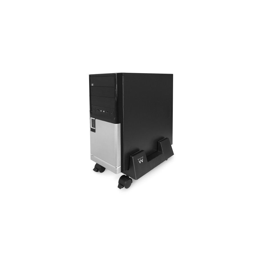 21897-Ewent EW1290 soporte de CPU Carro para equipo informatico Negro 21897-Ewent EW1290 soporte de CPU Carro para equipo informatico Negro