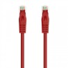 2190-Nanocable Cable de red latiguillo RJ45 LSZH Cat.6A UTP AWG24, Rojo, 2.0m