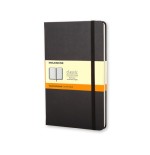 21901-LIBRETA CLASICA TAPA DURA NEGRA L (13X21CM) CUADRICULADA MOLESKINE QP061